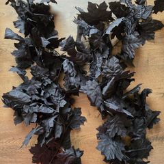 Artificial Halloween leaf garlands