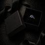 Vintage 925 Sterling Silver Blue Stone Ring, London 1981 Image 2