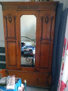 antique wardrobe