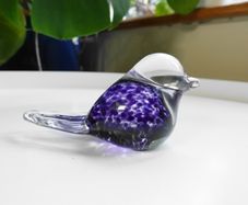 Vintage IHG Waterford Glass Paperweight (small)