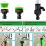 50 FT Expandable Garden Hose with 3/4", 1/2" Fittings, Anti-Leakage - Flexible Expanding Hose with 8 Function Spray Nozzle MULTIPLE COLOURS/SIZES AVAILABLE (FREE POSTAGE) Image 6