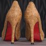 Snake Look Heeled Shoes Size Eu 36 Image 7