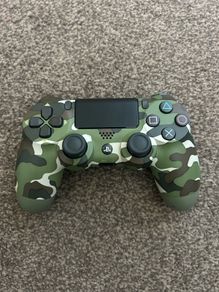 Sony PlayStation DualShock 4 Wireless Controller Green Camouflage
