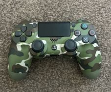Sony PlayStation DualShock 4 Wireless Controller Green Camouflage