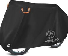 Bike Cover for 2 Bikes, Waterproof Bike Covers for Outside Storage, 190T Nylon Waterproof Bicycle Cover Anti Dust Rain UV Protection for Mountain Bike and Road Bike with Lock-holes Storage Bag