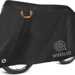 Bike Cover for 2 Bikes, Waterproof Bike Covers for Outside Storage, 190T Nylon Waterproof Bicycle Cover Anti Dust Rain UV Protection for Mountain Bike and Road Bike with Lock-holes Storage Bag