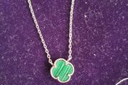 silver necklace