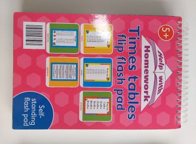 Self Standing Flash Pads for Maths (Times Tables and Subtraction)