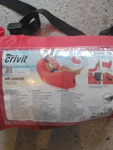 Crivit Air lounger