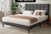 Double Bed Frame with Underbed Storage