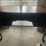 Burl walnut partner desk antique Image 9
