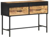 Console Table 110x35x75 cm Rough Mango Wood