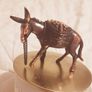 Finely Detailed Vintage Spelter Donkey (Copper/Bronze Finish) Image 2