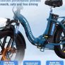 folding ebike, fat tyre. Very comfortable Image 3