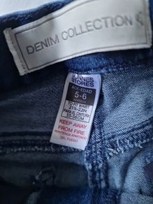 Girls 5-6 DUNNES skinny denim jeans