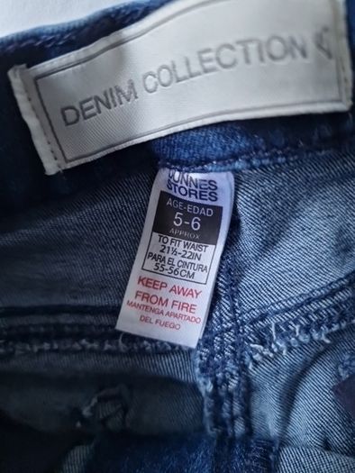Girls 5-6 DUNNES skinny denim jeans