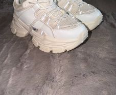 White Ivory Buffalo Saturn Chunky Trainers UK 5 / EU 38