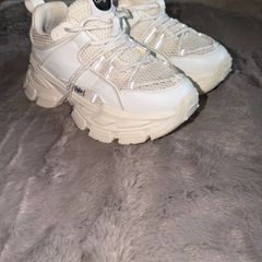 White Ivory Buffalo Saturn Chunky Trainers UK 5 / EU 38