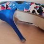 Floral Print Heels Image 4