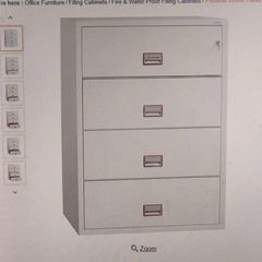 Phoenix Fire Four drawer filing cabinet