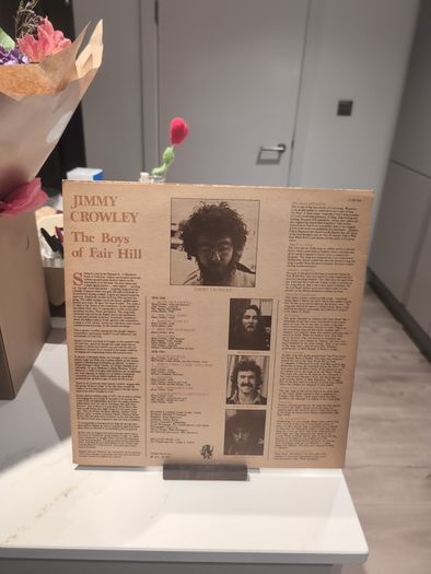 Jimmy Crowley - The Boys Of Fair Hill (LP, Album) Irish Pressing