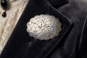 1950's Burkhardt Sterling Silver Brooch