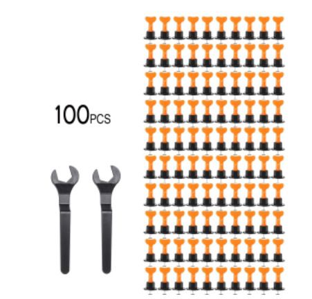BRAND NEW 100x Alignment Tile Leveling Wedges Tile Spacers System Flat Ceramic Leveler