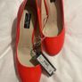 Red/orange shoes Image 3