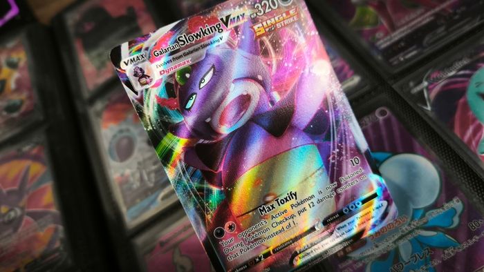 Galarian Slowking VMAX ! Ultra Rare ! from Chilling Reign Set ! 2021 ! Pokemon Card !