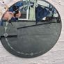 Vintage Art Deco circular etched design 1930s Mirror Image 7