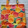 Handmade Tote Bags "Vegan " and "Citrus " Image 6