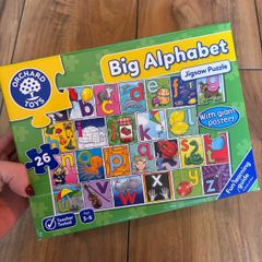 Big alphabet jigsaw