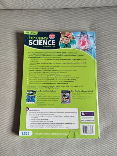 Exploring Science for Junior Cycle, 2nd edition