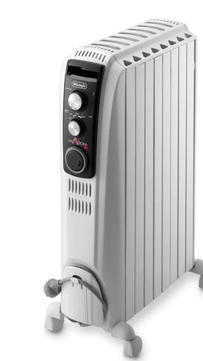De'Longhi Dragon  Oil Filled Radiator- White