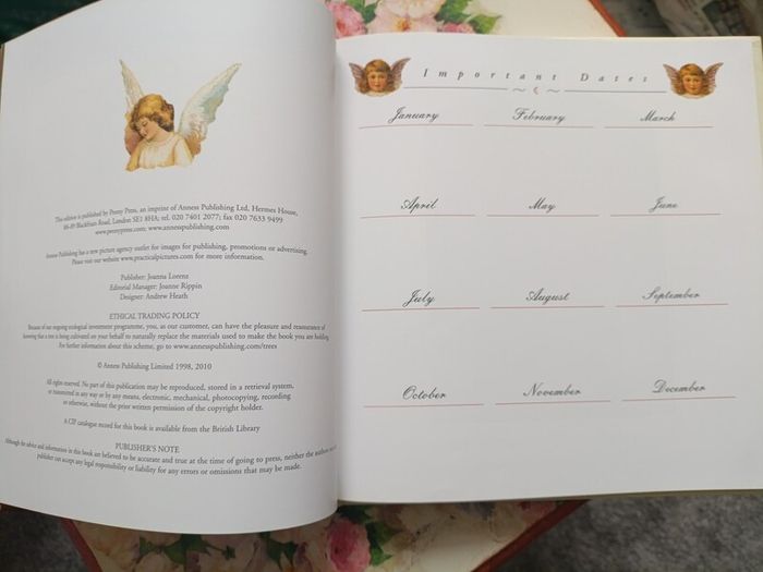 Angels Day Book - Dateless Diary / Journal (Hardcover)