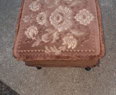 vintage footstool