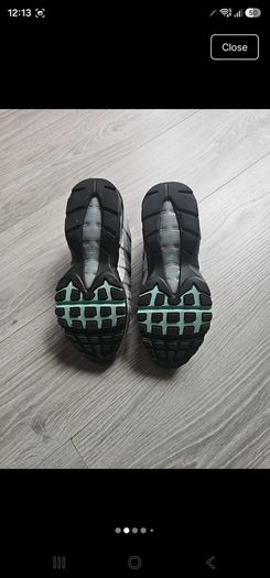 Genuine mens Air Max 95 hyper Turquoise