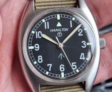 Hamilton W10 Military-issued Watch
