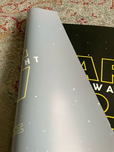 Star Wars - The Force Awakens - Quad Cinema Poster