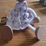 Bunny Bouncy spring wooden toy Image 3
