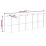 Garden Raised Bed Galvanised Steel 224x40x68 cm Green Image 4