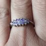 Tanzanite Ring in Sterling Silver 925. Image 6