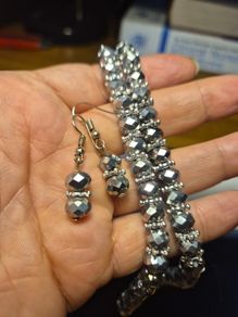 Vintage Necklace and Earrings