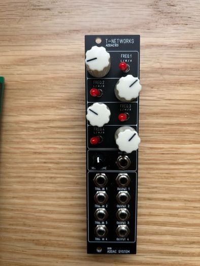 ADDAC103 T-Networks (4-Voice Percussion)