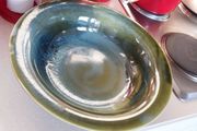 Beautiful Large Green Fruit Bowl