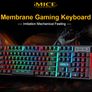 RGB Gaming keyboard Gamer keyboard and Mouse With Backlight USB 104 keycaps Wired Ergonomic Keyboard For PC Laptop Image 2