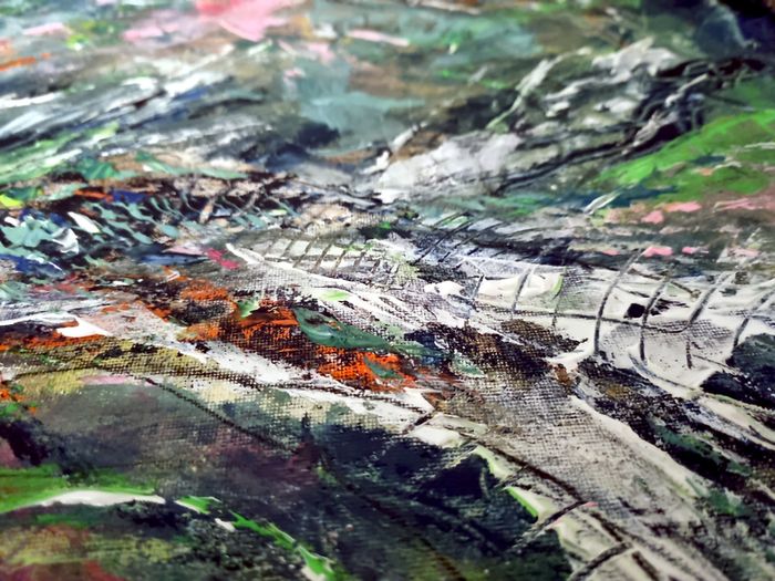 ArtH2O 2025 Breaking the Current Diptych Abstract