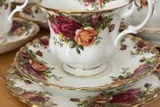 Royal Albert "Old Country Roses" tea trio