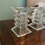 glass candle holders Image 3