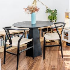 Pilar Black Dining Table